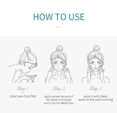 Picture of LAIKOU Seaweed Moisturizing Face Sleeping Mask- 120g(Seaweed)