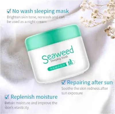 Picture of LAIKOU Seaweed Moisturizing Face Sleeping Mask- 120g(Seaweed)