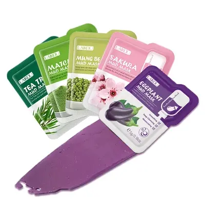 Picture of LAIKOU 5 Pcs/Set different flavour deep clean facial mud mask- 5g/Each(5 Pcs/Set)