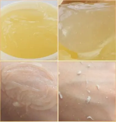 Picture of LAIKOU chamomile exfoliating scrub facial scrub gel 120g to dead skin cleaning pores moisturizing(Chamomile)
