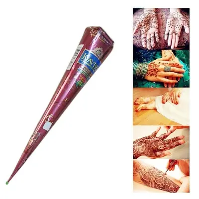 Picture of Kaveri Natural Cone Mehedi for hand design weeding & Eid- 1 Piece(1 Piece)