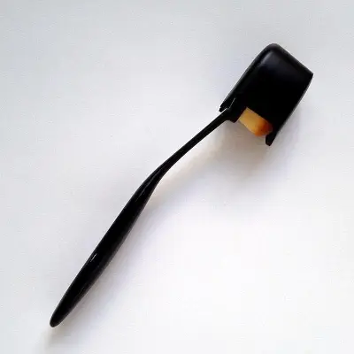 Picture of Foundation Brush Toothbrush Shape Makeup Brush Liquid Foundation BB Cream Brush(Black)
