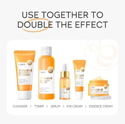 Picture of LAIKOU Vitamin C Series Skin Care 5 Pcs/Combo Set(5 Pcs/Set)