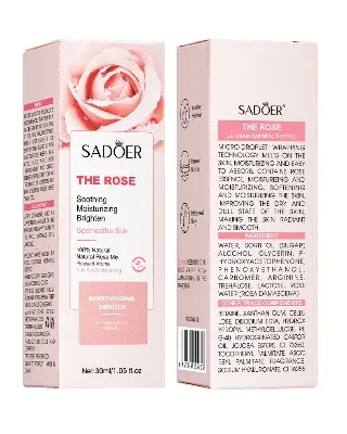 Picture of SADOER Soothing Moisturizing & Brighten The ROSE Luxurious Hydrating Essence- 30ml(Rose)