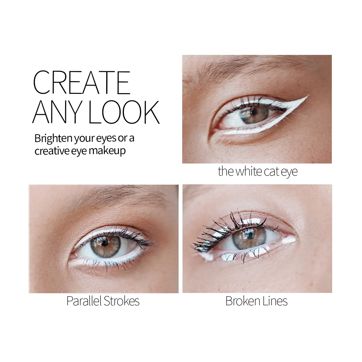 Picture of Waterproof & Long Lasting Makeup White Eyeliner- 1g(White)
