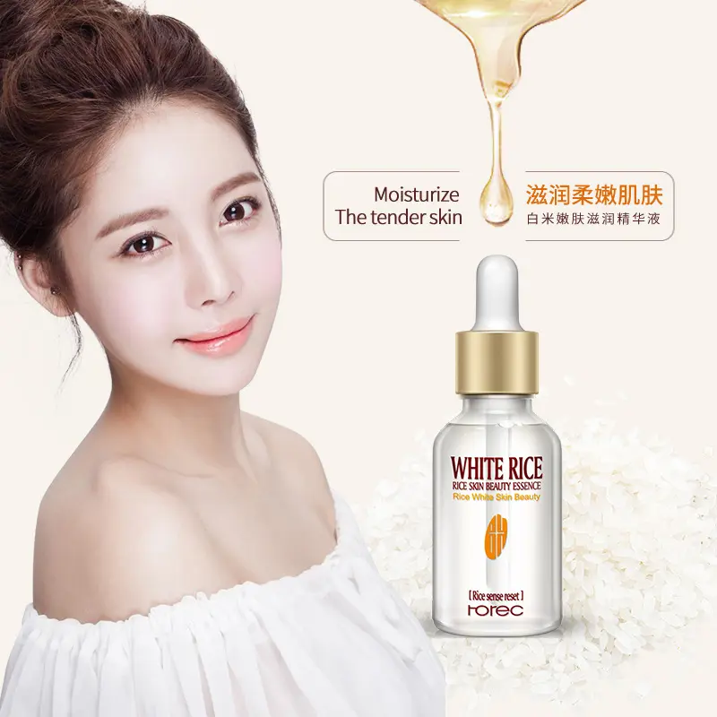 Picture of Rorec Moisturizing Face White Rice Serum- 15ml(White Rice)