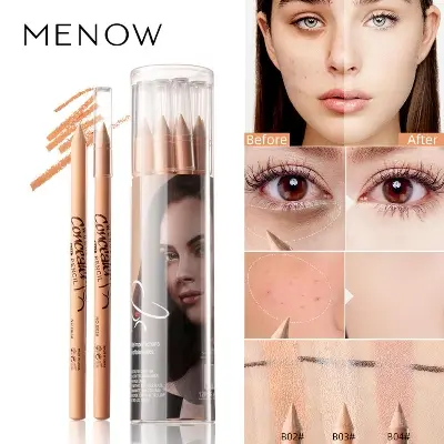 Picture of Menow Wonder Waterproof Concealer Full Coverage Makeup Concealer Pencil- 1 Piece(1)