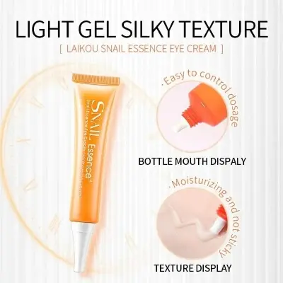 Picture of LAIKOU Snail Essence Moisturizing the eye area eye Cream- 30g(Snail)