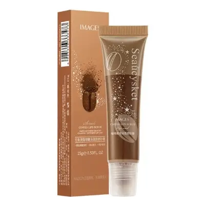 Picture of IMAGES Cleansing & Softening Coffee Lip Scrub- 15g(Coffee)