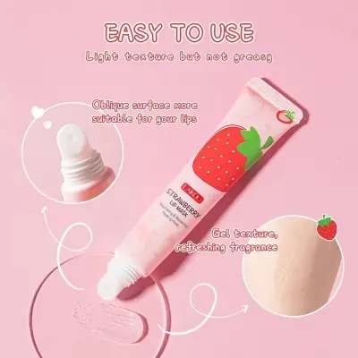 Picture of LAIKOU Nourishing & Moisturizing Strawberry Lip Mask-18g(Strawberry)