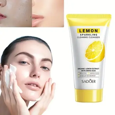Picture of SADOER Lemon Sparkling Cleaning Cleanser- 150g(Lemon)