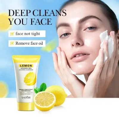 Picture of SADOER Lemon Sparkling Cleaning Cleanser- 150g(Lemon)
