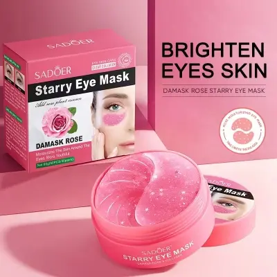 Picture of SADOER Starry Damask Rose Collagen Eye Mask- 60 pcs(Eyes)
