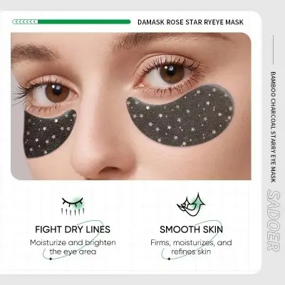 Picture of SADOER Starry Damask Rose Collagen Eye Mask- 60 pcs(Eyes)