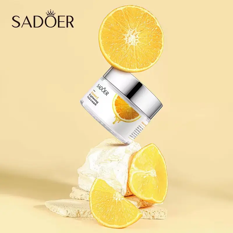 Picture of SADOER Vitamin C Brighten Orange Essence Face Cream- 50g(Vitamin C)