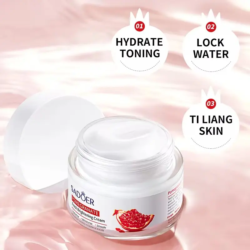 Picture of SADOER Pomegranate Brighten Rejuvenating Face Cream- 50g(Pomegranate)