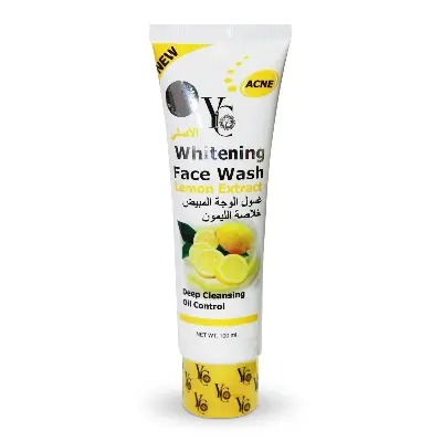 Picture of YC Whitaning Lemon Extracted Deep Cleansing Face Wash- 100ml(Lemon)