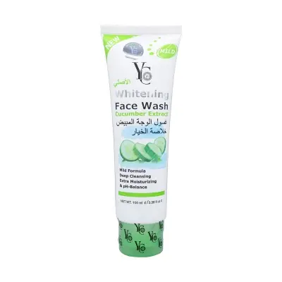 Picture of YC Whitaning Cucumber Extracted Deep Cleansing Face Wash- 100ml(Cucumber)