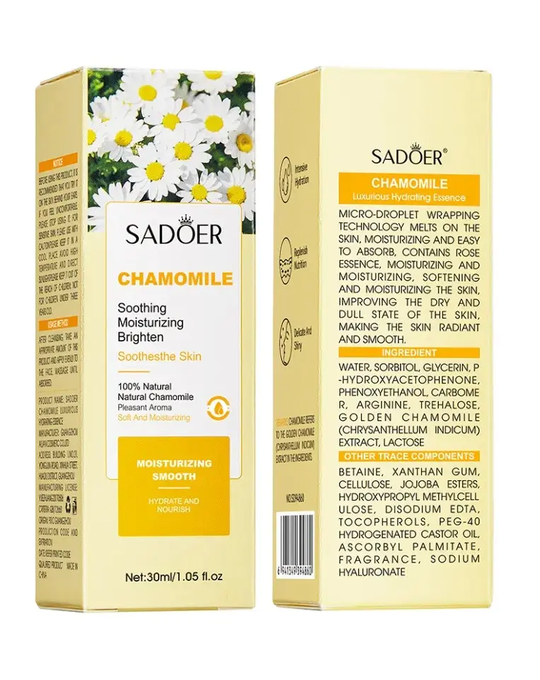 Picture of SADOER Chamomile Soothing Moisture Luxurious Hydrating Essence- 30ml(Chamomile)