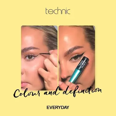 Picture of Technic Liquid Liner Water Resistant Eye-Liner Liquide- 6ml (Black)(Black)