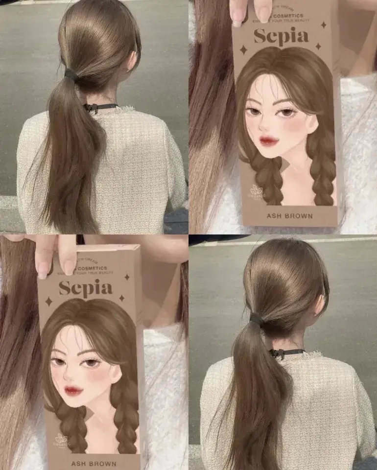Picture of Kota Cosmetics Hair Color Cream Sepia (Ash Brown)-100ml(Sepia)