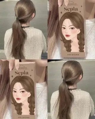 Picture of Kota Cosmetics Hair Color Cream Sepia (Ash Brown)-100ml(Sepia)