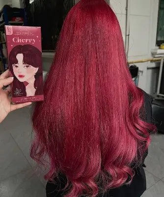 Picture of Kota Cosmetics Hair Color Cream Cherry (Cherry Red)-100ml(Cherry Red)