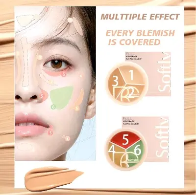 Picture of Beauty Glazed Full Coverage Concealer- 12g (402)(2)