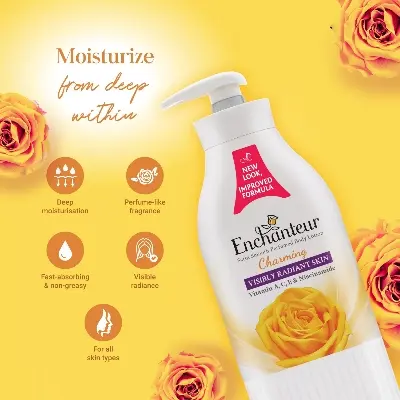 Picture of Enchanteur Satin Smooth Perfumed Charming Lotion- 250ml(Charming)
