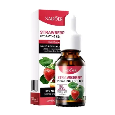 Picture of SADOER Strawberry Hydrating & Moisturizing Facial Skin Care Serum- 15ml(Strawberry)