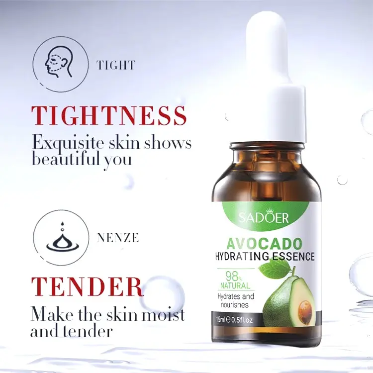 Picture of SADOER Moisturizing & Nourishing Avocado Facial Skin Care Serum- 15ml(Avocado)