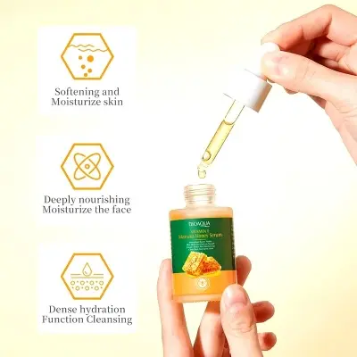Picture of BIOAQUA Vitamin E Manuka Honey 10X Honey Multi-Effect Repair Serum- 30ml(Honey)