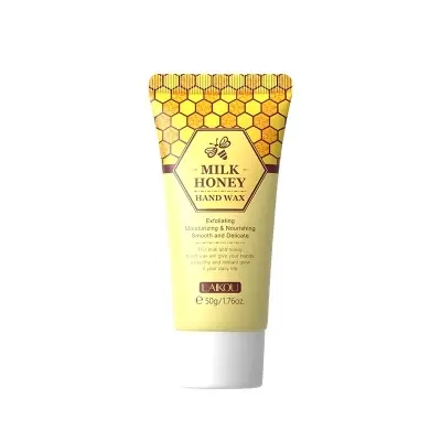 Picture of LAIKOU Milk Honey Exfoliating Hand Wax- 50g(Honey)