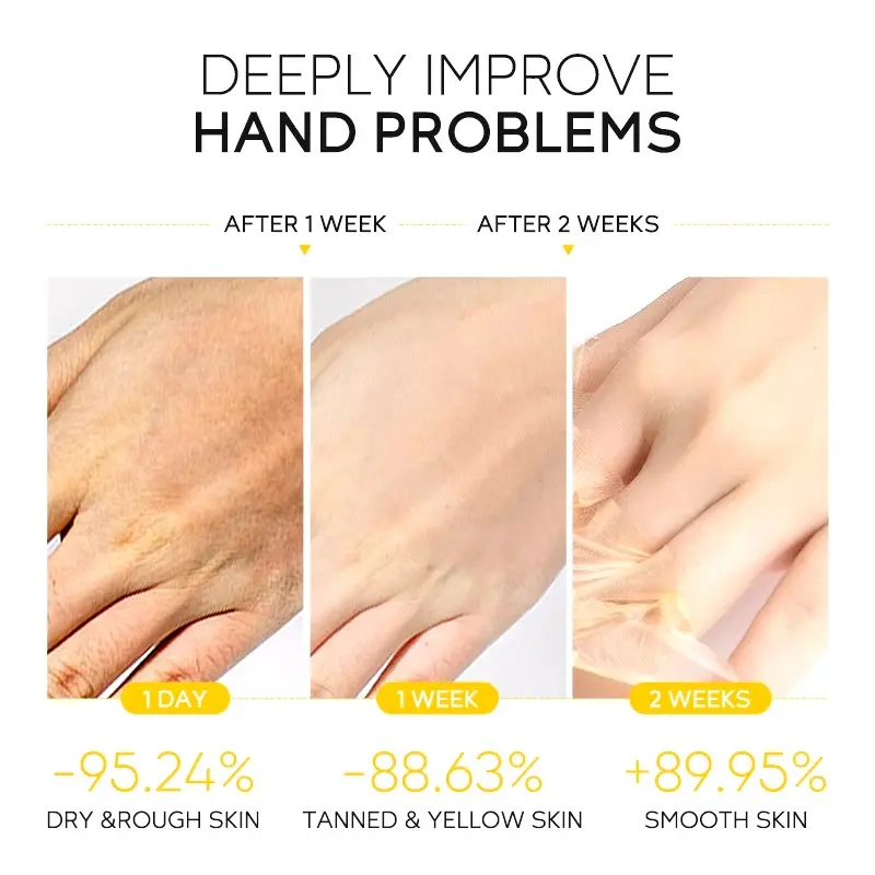 Picture of LAIKOU Milk Honey Exfoliating Hand Wax- 50g(Honey)
