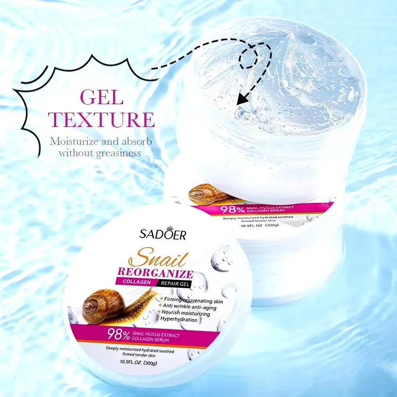 Picture of SADOER Snail Reorganize Collagen Repair Soothing Gel- 300g(Snail)