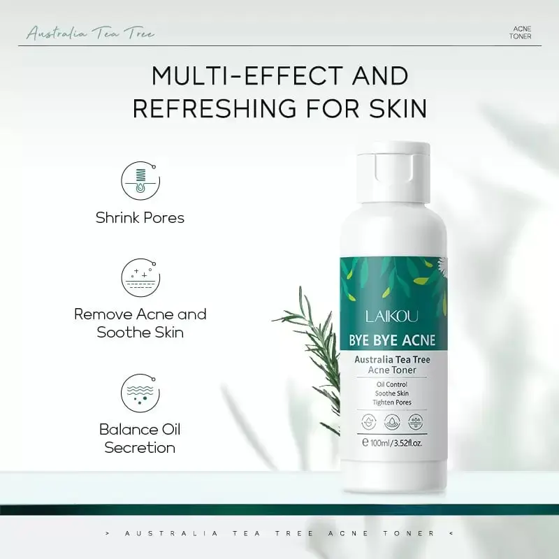 Picture of LAIKOU Acne Care Australia Tea Tree Acne Toner- 100ml(Acne Toner)