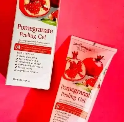 Picture of Yan Namei Ji Deep Cleansing Pomegranate Peeling Gel- 320ml(Pomegranate)