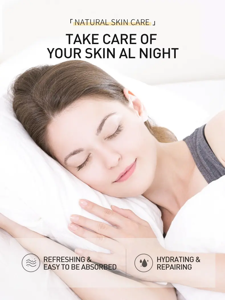 Picture of LAIKOU 5 Pcs/Set Snail Anti-Wrinkle & Firming Face Sleeping Mask- 3g/Each(Snail)