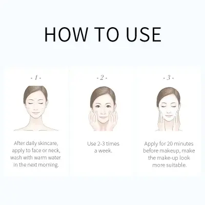 Picture of LAIKOU 5 Pcs/Set Matcha Radiant Skin Tone & Oil- Control Sleeping Mask- 3g/Each(Matcha)