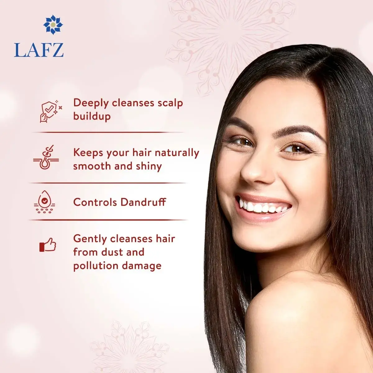 Picture of LAFZ Apple Cider Vinegar Argon Oil Hair Shampoo- 200ml(Apple Cider Vinegar)