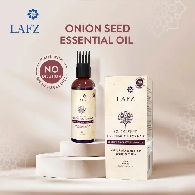 Picture of LAFZ Onion Seed Essential Hair Oil- 100ml(Onion Seed)