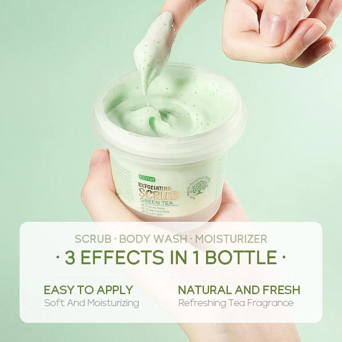 Picture of Fenyi Green Tea Facial Exfoliating Scrub- 100g(Green Tea)