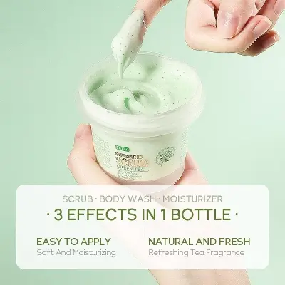 Picture of Fenyi Green Tea Facial Exfoliating Scrub- 100g(Green Tea)