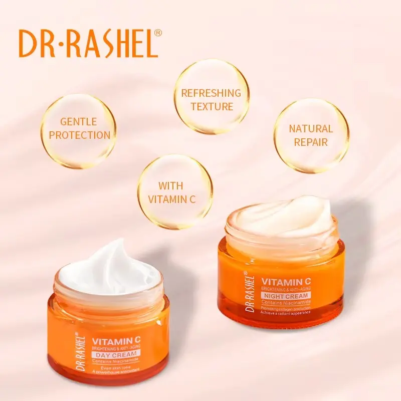 Picture of Dr Rashel Vitamin C Brightening & Anti-aging Day Cream- 50g(Vitamin C)