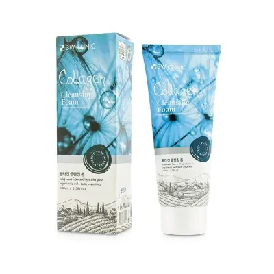 Picture of 3W Clinic Collagen Moisturizing & Smooth skin Cleansing Foam- Face Wash (100ml)(Collagen)