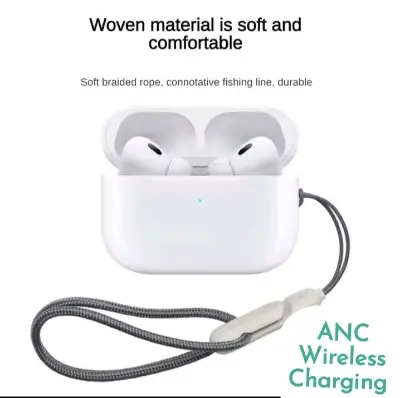 Picture of JUYUPU  A5Pro Earbuds_Airpods pro 2nd gen wireless charging_ANC TWS Earbuds - White_tws_earbuds,airpods(White)