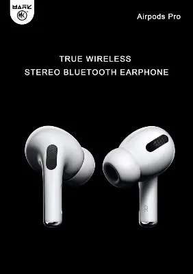 Picture of earbuds_JUYUPU  BT300 2nd gen Airpods  high quality Earbuds_TWS(White)