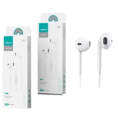 Picture of headphone_JUYUPU K1 Super Bass Crystal CLEAR SOUND 3.5mm jack Earphone - Headphone - Ear Phone(White)