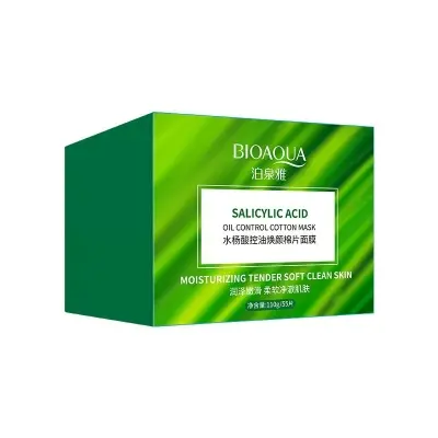 Picture of BIOAQUA Salicylic Acid Moisturizing Cotton Mask- 110g(Face)