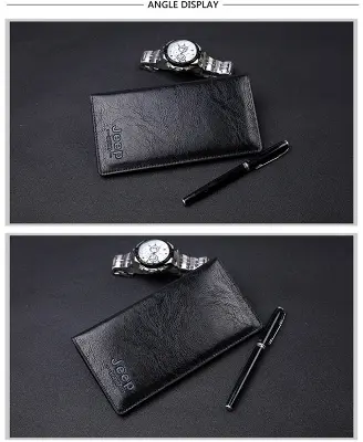 Picture of Men Wallets Men Jeep Wallet with Coin Bag Small Money Purses New Design Dollar Slim Purse Money Clip Wallet